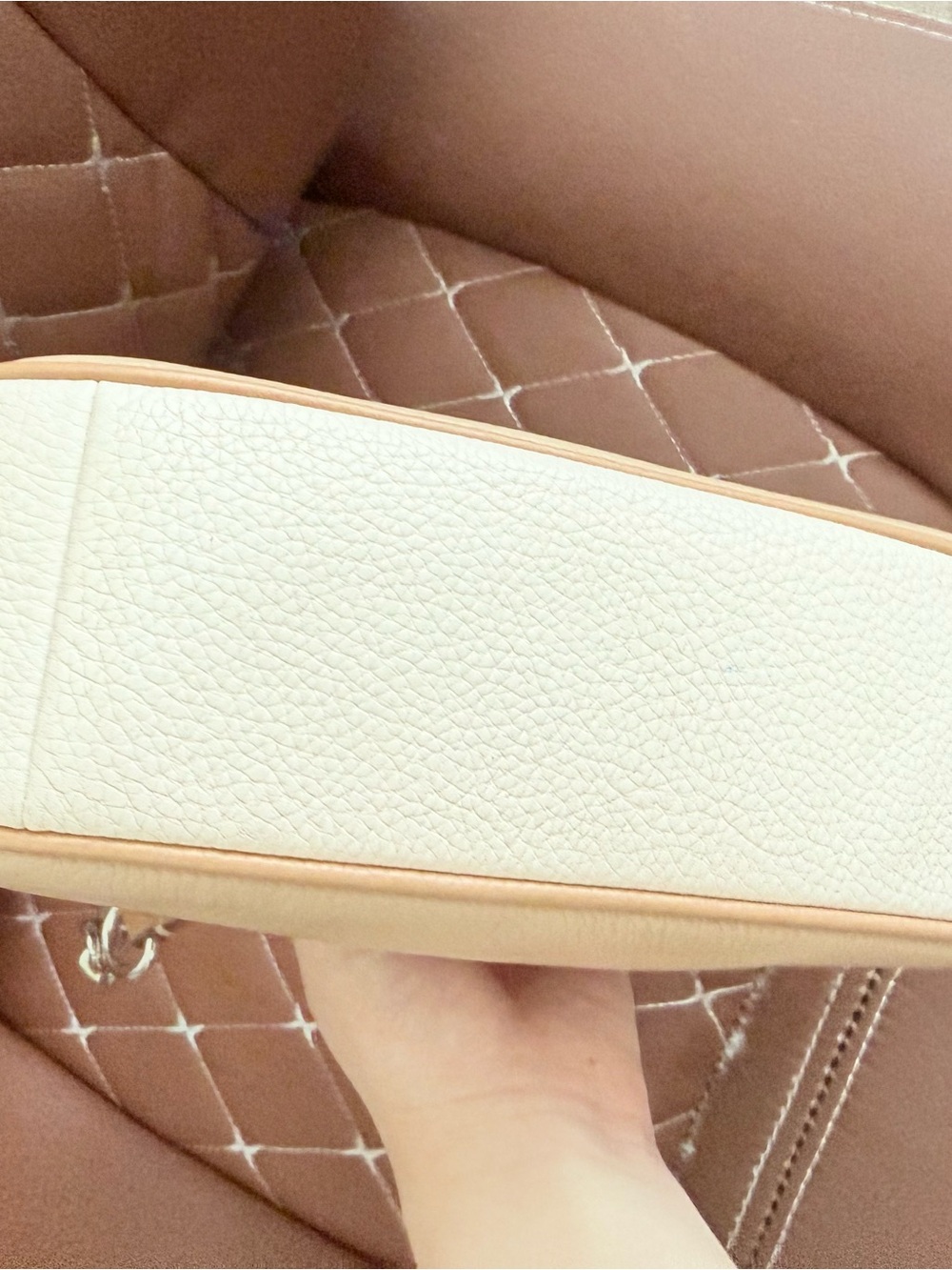 Coach Pebbled Leather Teri bag - Picture 3 of 5